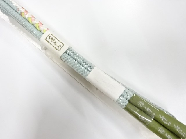 JAPANESE KIMONO / UNUSED HAND-TIED OBIJIME